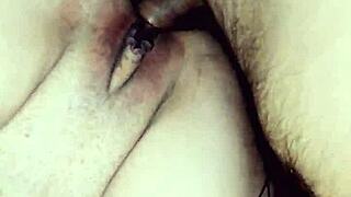 in a casual story mature skinny wife tries homemade anal with stockings and licking