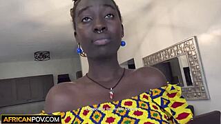 big tits ebony bikini model gets stripped and banged raw by gringo producer in hardcore interracial session