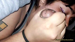 watching porn on tiktok with my hermanastra, couldn't stop staring at her beautiful tits, had to use them to milk my pene