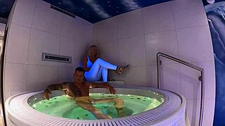 Thomas J spends time at home with tattooed blonde Claudia Mac.