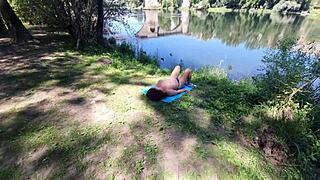 why did that stranger massage my hairy pussy right on the public beach?