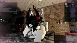 Pounding a big ass sex with a follower in doggystyle part 2