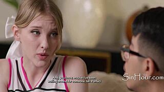 virgin cheerleader picks melody marks and diego perez for her first time