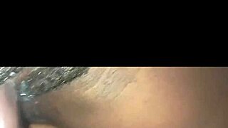 Amateur bends over for quick doggystyle fuck in homemade scene, filling black pussy with creampie