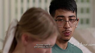 virgin cheerleader picks melody marks and diego perez for her first time