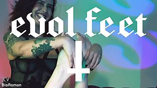 My Cute Foot Ready for Deepthroat Choking and Toe Sucking!