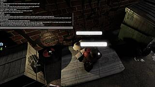 i met a character in the hotel corner of roblox studio for a quick encounter