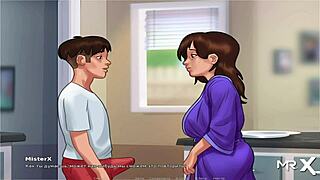 oh man this mature is all about jerking off my cock in the game 😏🍆