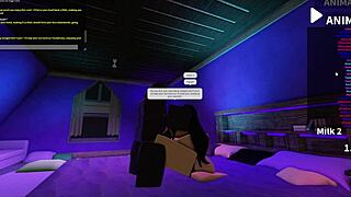 She wanted me to rearrange her insides so bad in Roblox Studio!