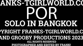 franks-tgirlworld, pop's thai ladyboy solo with big cock dildo in assfucking until she cums 😏