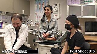 Become Doctor-Tampa To Deliver Freshman Jasmine Rose Mandatory Hitachi Orgasm In Hospital Exam