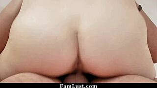 Stepsis Angel Ryder Orgasms Hard Riding Stepbros Monster Cock in Cowgirl and Missionary