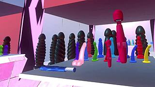 Subtle hints of vr solo play with dildos and vibrators for big tits fun.