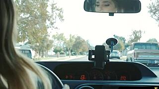 Tiny lesbian opens her legs for elegant milf companion