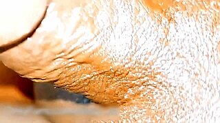 Wide ass femboy pisses desperately in toilet as obedient slave with buttplug spanking and small cock teasing