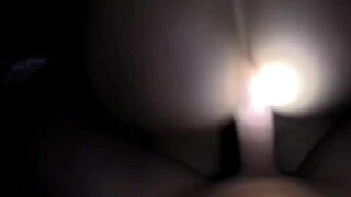 Walking around naked during camping trip leads to couple sex outdoors