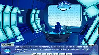 Oh man, I totally messed up moonlighting in this 3D game - like, jogo porno das três espiãs demais, y'know?