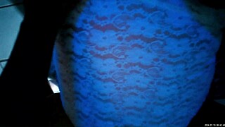 Big ass chubby housewife contrasts tight pussy with interracial homemade desires