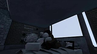 white femboy eagerly takes that big black cock deep, handling it like a total pro in the moment