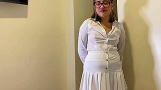 so i convinced my teacher for private lessons and we ended up having intense unprotected fun