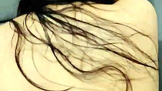 I'm penetrating my wife doggystyle in our homemade video as a horny Mexican couple