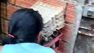 Neighbor Waits With Hard Cock