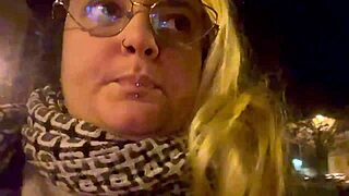 Public Burps from Chubby Latina with Big Natural Tits in Outdoor Humiliation Fetish Scene