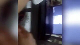 Filming a scene for the unaware partner.