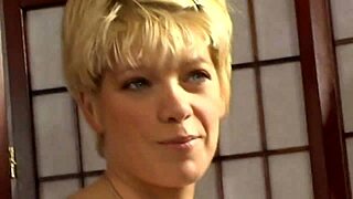 Milf subtly reveals slut side in American casting interview for sex