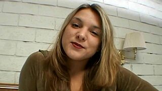 Next door girl shows natural tits