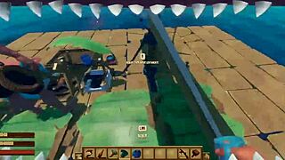 raft com os bot feed e botiel heiss... oh man i cant even type right this hardcore stuff is intense