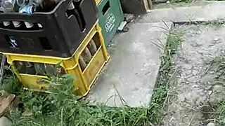 Neighbor Waits With Hard Cock