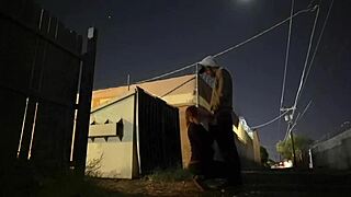 Public hot tub sex leads to intense car orgasm