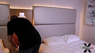 I feel asian hotwife maxine x taking tommy utah's big cock in cowgirl riding and doggystyle fucking