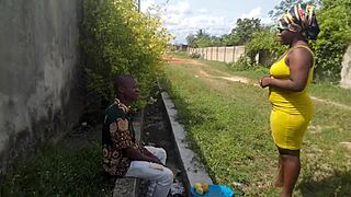 Uliční kluk vylákal prodavačku pomerančů do rozestavěné budovy na drsný mokrý šuk kundy do konce