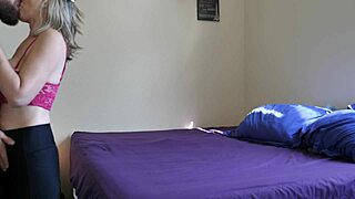 Neighbors mom Lily James craves big dick from Brad Newman in 4K action. She rides him wildly.