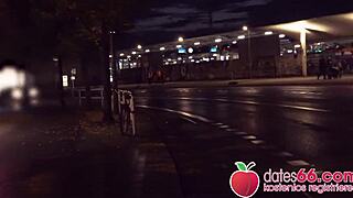 Hey, check out curvy German milf Liz de Lane in outdoor pov fucking