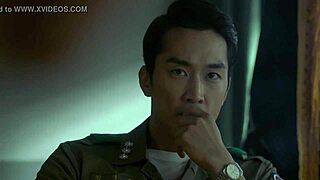 Korean Nurse Cheats with Patient in Hospital for Intense Kissing and Softcore Sex