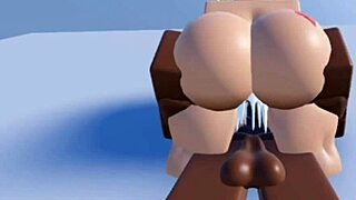 in this narrative, a hot blonde can't wait to try my big black cock in pov sex action on roblox