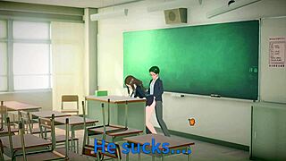 feeling so intense with this 3d anime milf in honeycome episode 7 blackmail sex scene