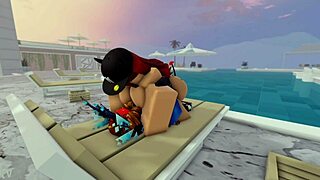 i thought i could be naked alone at the pool until this guy showed up for anal sex