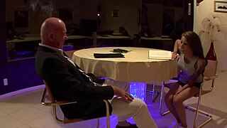 Young Brunette Wants To Feel Like A Teen Whore When She Fucks Her Mature Step Dad In Taboo Cunilingus