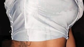 Holy shit, Luna Oliveira got her juicy Brazilian ass creampied outdoors by Vagninho's monster cock near the railroad tracks!