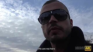 handsome guy offers money to winsome girl for cheating on her man