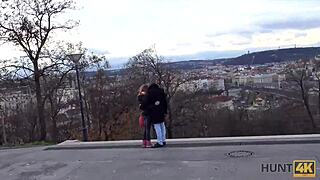 handsome guy offers money to winsome girl for cheating on her man