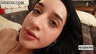 eva tender in exclusive scene with anal gapes from piston ass fuck and dildo in multi positions 😈