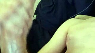 Just jackin it with some cum during a quick masturbation session.