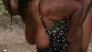 in the story, an ebony bbw gets bent over and fucked doggystyle by big black cock in the park. full video on xvideo red with nookiecookies.