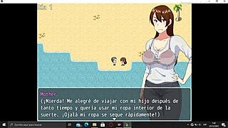 Stranded alone on a remote island with my tempting mother, what secrets will unfold