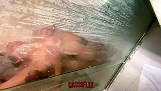 He washed me in the bath and used fingers gently before we enjoyed the moment fully on Cassiflix